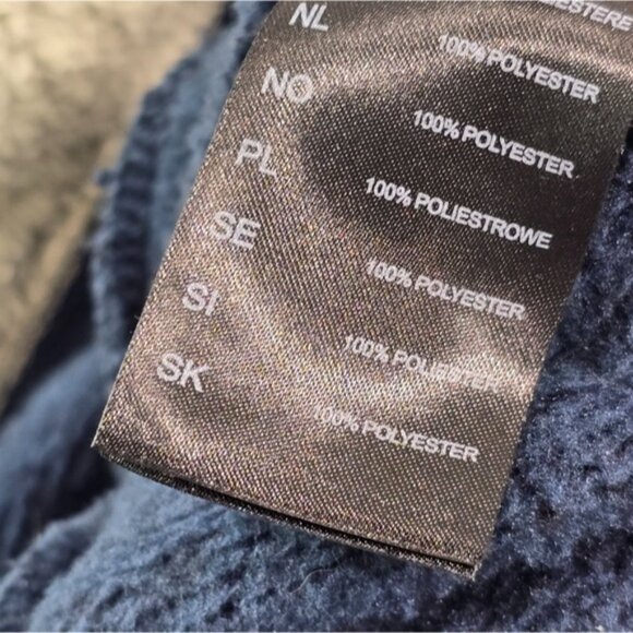 Kuhl Pullover Women Small Blue Plush Mock Sweater Teddy Sherpa Lined Alfpaca - Picture 8 of 10